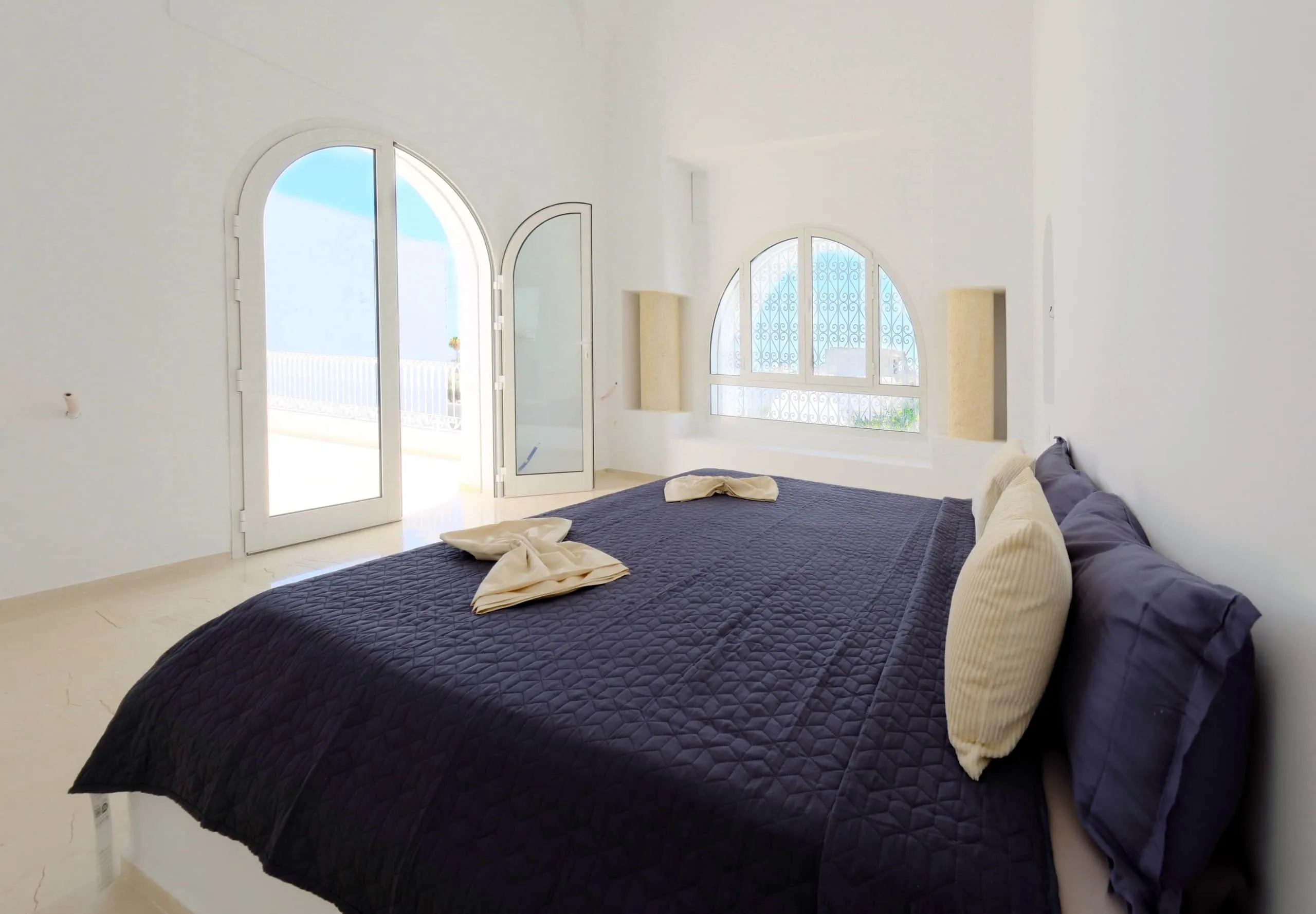 A suite with private bathroom